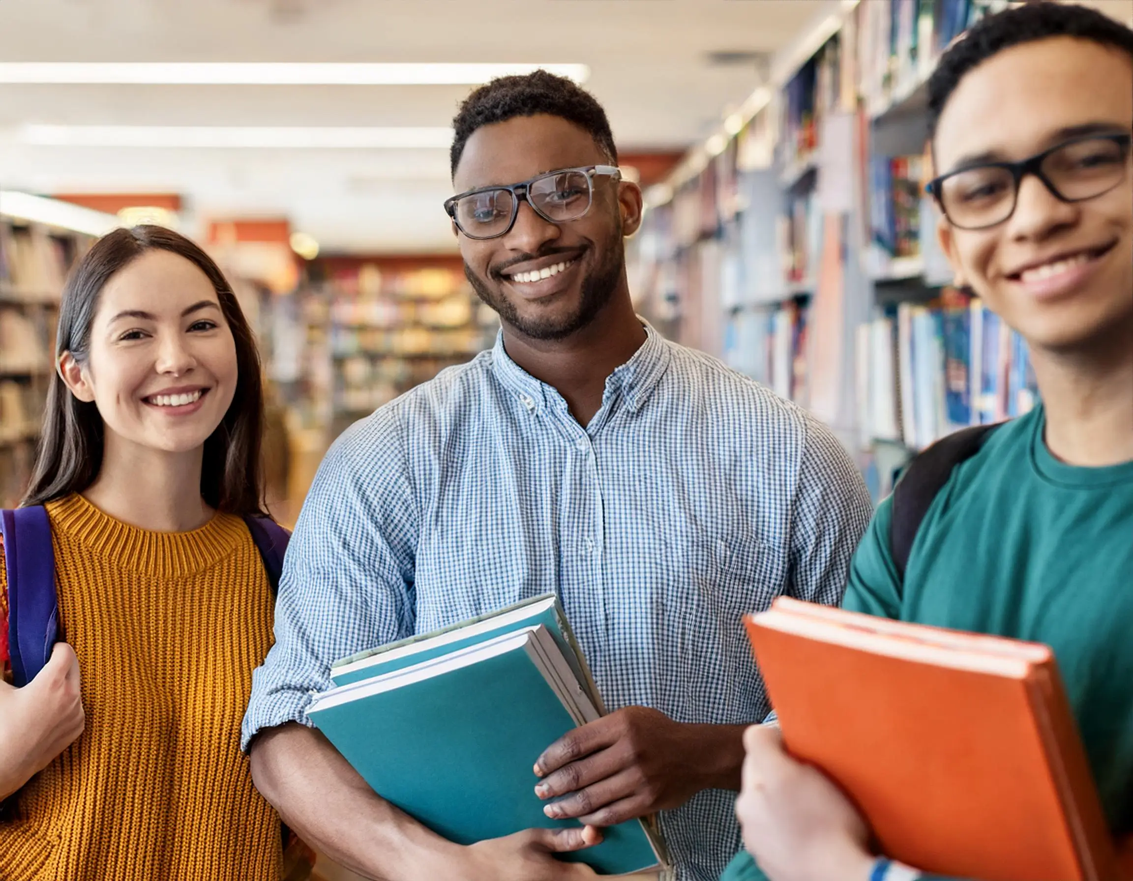 Ontario sales tax exemption for students Firefly A diverse group of students in a bookstore smiling 10386 1