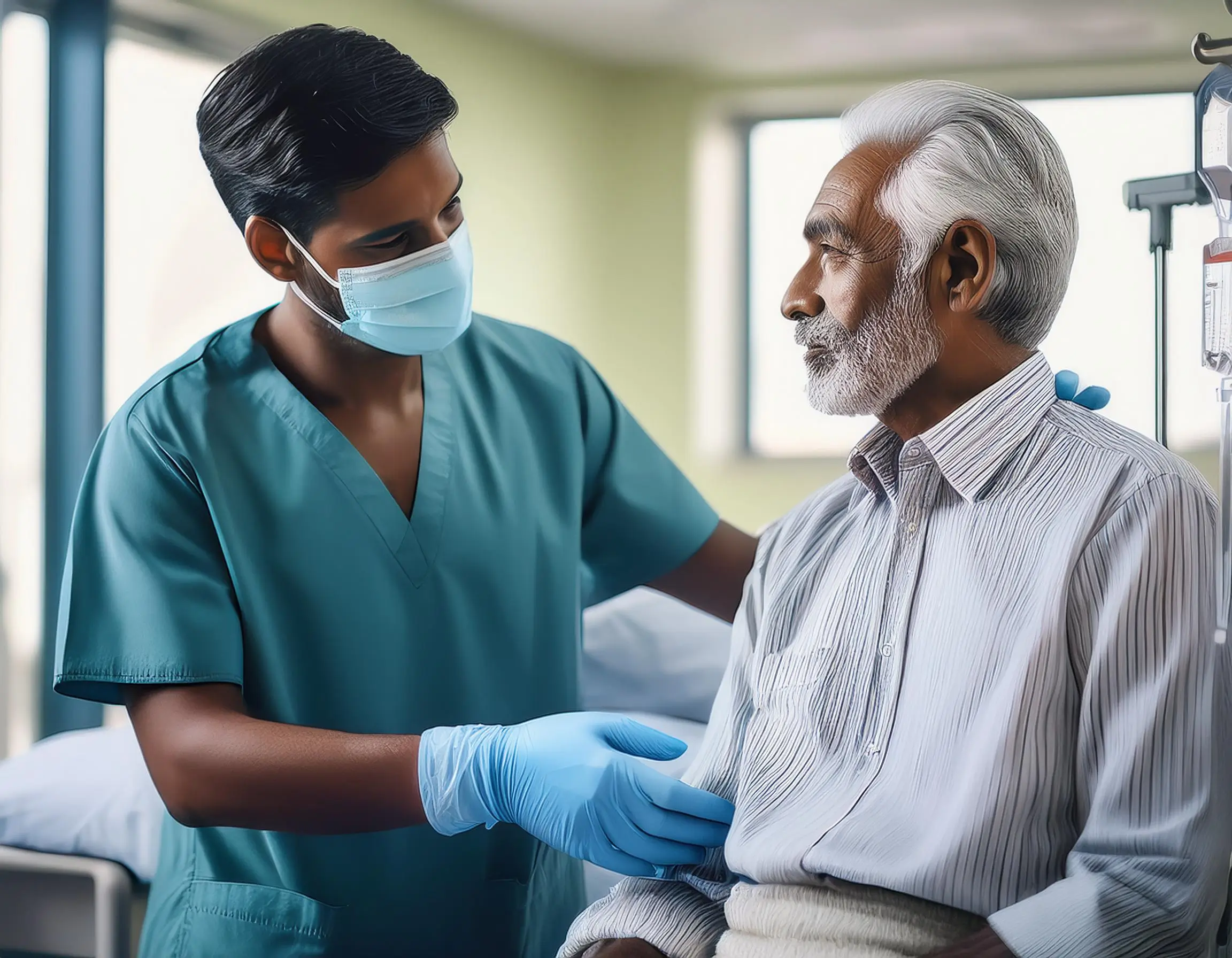 Ontario sales tax exemption for seniors Firefly A serene clinic scene showing a senior patient being treated by a healthcare provider 33201 2